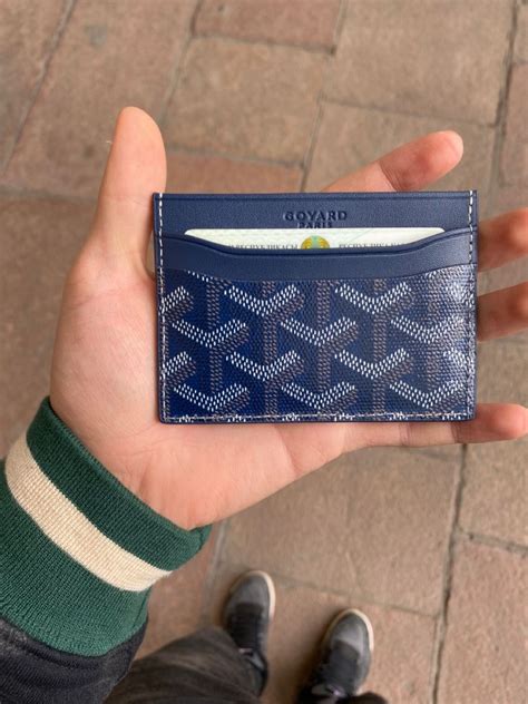 fake goyard card holder|authentic goyard card holder.